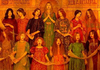 Thomas Cooper Gotch Alleluia China oil painting art